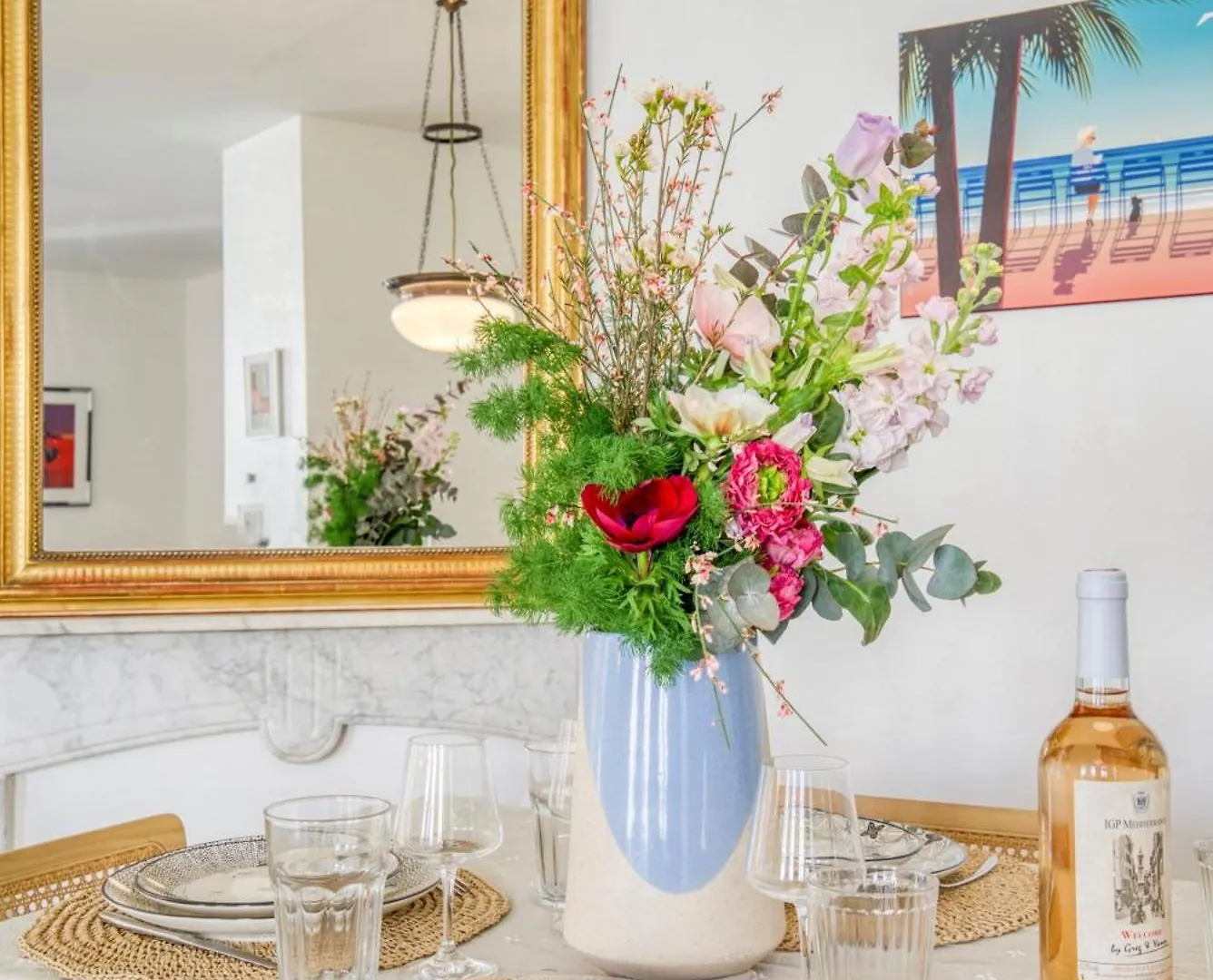 Sublime, Modern, Balconies, A/C, Refurbished Apartman Nizza