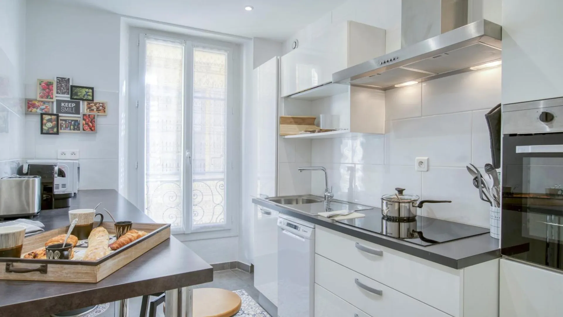 Sublime, Modern, Balconies, A/C, Refurbished Apartman Nizza